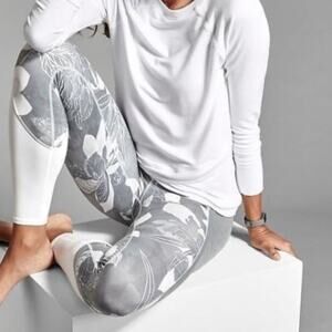 Athleta Tropical Flow Chaturanga High Rise Tights